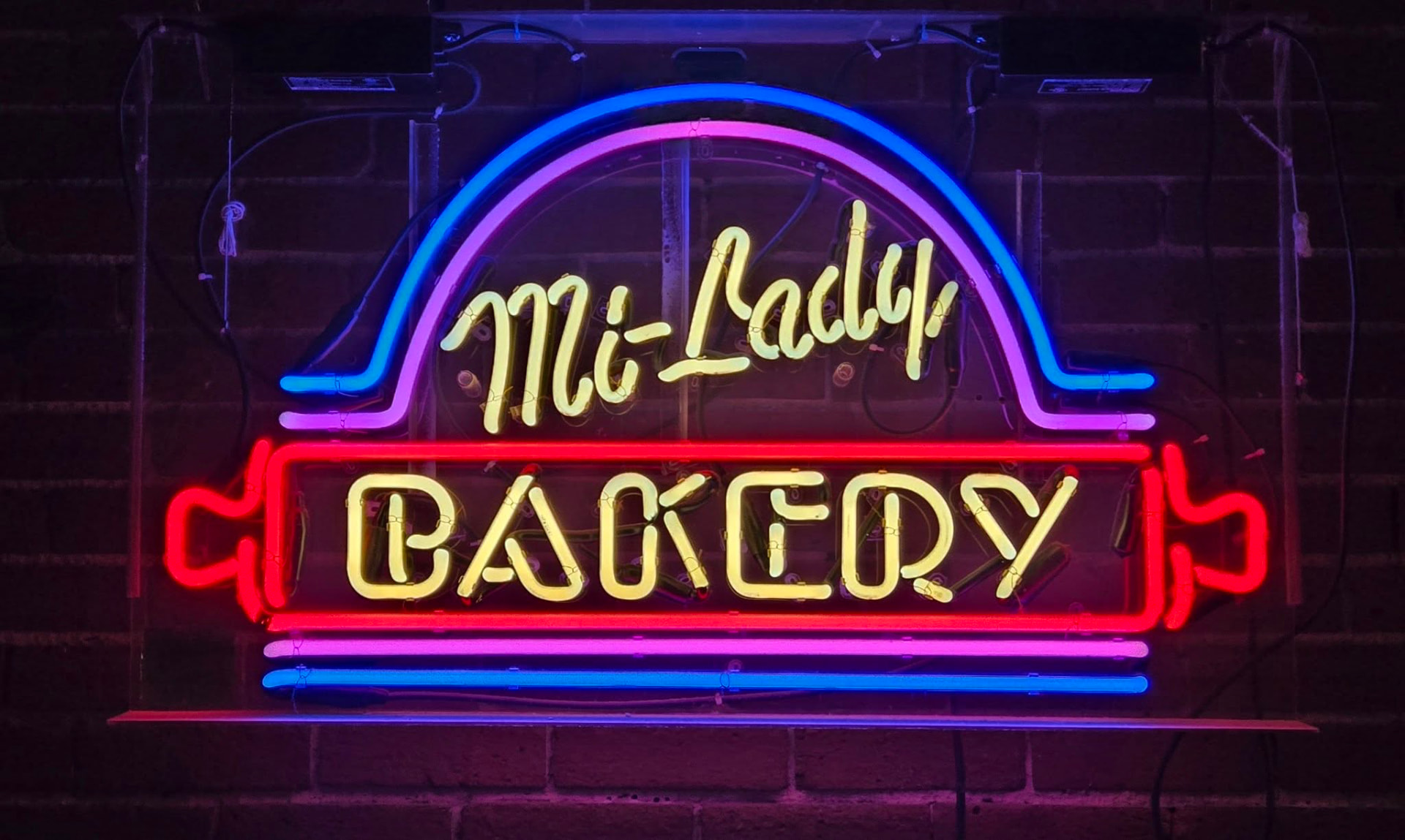 Mi-Lady Bakery neon sign